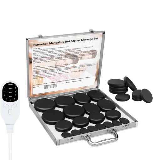 Basalt Hot Stone Massage Set (16pcs)